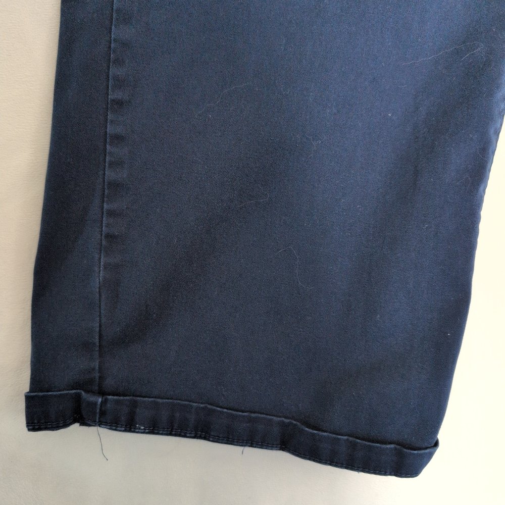 Crown & Ivy Men's Blue Chino Pants 38x30‎ - Picture 7 of 10